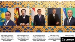 Qozog'iston, Qirg'iziston, Tojikiston, Turkmaniston va O'zbekistonning Vashingtondagi elchilari virtual forumda so'zladi, 20-iyun, 2023 