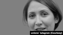 شریفه محمدی، فعال کارگر زندانی. آرشیو