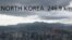 A sticker on a window indicates the distance to the North Korean capital, Pyongyang, at the landmark Namsan Tower in Seoul on Oct. 6, 2022. 