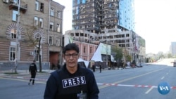 Kiyev raketa zarbalari ostida