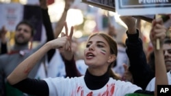 اعتراضات ایرانیان مقیم آلمان در حمایت از معترضان در ایران