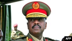 Generali Muhoozi Kainerugaba, mwanawe rais wa Uganda Generali Yoweri Museveni. PICHA: AFP