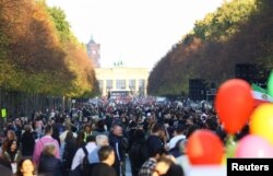 تظاهرات همبستگی ایرانیان در برلین، آلمان. شنبه ٣٠ مهر ۱۴۰۱