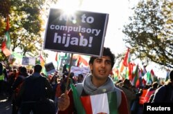 تظاهرات همبستگی ایرانیان در برلین، آلمان. شنبه ٣٠ مهر ۱۴۰۱