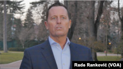 Arihiva - Ričard Grenel, tadašnji specijalni izaslanik američkog predsednika Donalda Trampa za mirovne pregovore Beograda i Prištine, 23. januara 2020.