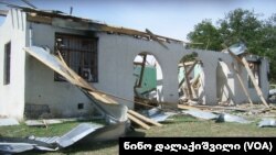 2008 წელს, აგვისტოს ომის დროს რუსების მიერ დაბომბილი სკოლა ნიქოზში