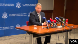 Konferencija za novinare američkog izaslanika za Zapadni Balkan Gabrijela Eskobara