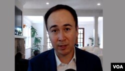 美國塔夫茨大學政治學副教授、美國企業研究所非常駐資深研究員邁克爾·貝克利（Michael Beckley）（美國之音採訪視頻截圖）