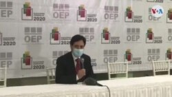 Bolivia declaraciones presidente TSE al cierre