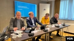 Predstavljanje izveštaja NVO Aktiv iz Kosovske Mitrovice o statovima Srba sa Kosova u Beogradu 30. novembra 2022. godine