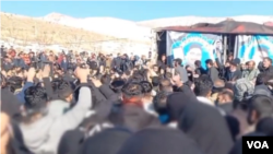 مراسم چهلم علی عباسی در سمیرم