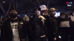 រដ្ឋាភិបាល​ក្រុង​វ៉ាស៊ីនតោន​បង្ហាញ​ការ​គាំទ្រ​អ្នក​តវ៉ា​ក្នុង​ប្រទេស​ចិន