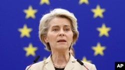 اورسولا فون در لاین، رئیس کمیسیون اروپا (آرشیو)