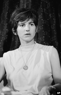 FILE - New Zealander Kate Webb, a UPI correspondent in Cambodia, is shown after her release from captivity, May 1971. (AP Photo)