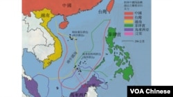 south china sea claims map