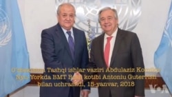 Qozog’iston, O’zbekiston: AQShda delegatsiyalar