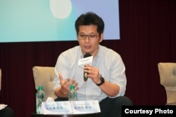 位於台北的淡江大學產業經濟學系教授蔡明芳（照片供過：蔡明芳）