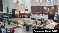 Missa de homenagem a Dom António Juliasse Ferreira Sandramo, Bispo de Pemba, Maputo, Moçambique, 1 Maio 2022