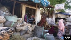 Traditional remedies are sold at a market in Katsina on Nov. 23, 2021. Africa's most populous country is struggling with double-digit inflation, especially high food prices.