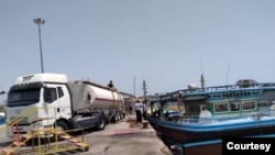 توقیف یک کشتی حامل سوخت قاچاق از سوی ایران (آرشیو)