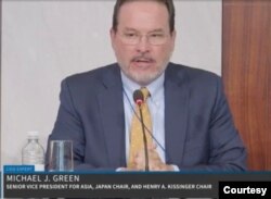 “战略与国际研究中心” 亚洲与日本研究项目高级副总裁迈克尔·格林(Michael Green) (照片来自CSDS-CSIS-youtubue, 05/09/2022)