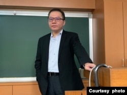 位於台北的台灣工業總會大陸組組長黃健群