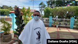 El sacedote nicaragüense Harvin Padilla.