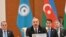 Prezident İlham Əliyev Türk Dövlətləri Təşkilatının IX Zirvə Görüşündə (Foto Azərbaycan Prezidentinin rəsmi internet saytınındır)