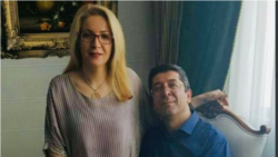 دکتر حمید قره‌حسنلو و همسرش فرزانه