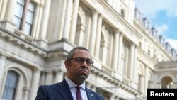Waziri wa Mambo ya Nje wa Uingereza James Cleverly