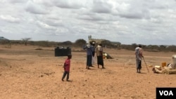 Wakazi wa Garissa wakiwa katika eneo la makazi yao.