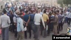 اعتصاب کارکنان پالایشگاه آبادان سه‌شنبه ۱۹ مهر ۱۴۰۱