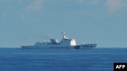 Ảnh minh họa: Tàu hải cảnh Trung Quốc trên Biển Đông năm 2019.