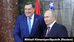 Dodik i Putin u Beogradu