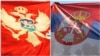 Zastave Crne Gore i Srbije, ilustrativna fotografija (Foto Reuters)