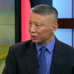 美国"公民力量"副主席韩连潮博士。 (美国之音资料照)