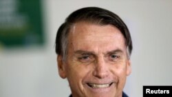 Jair Bolsonaro à Rio de Janeiro, le 7 octobre 2018