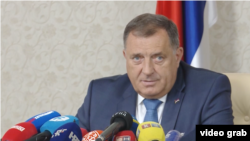 Arhiv - Milorad Dodik za vrijeme konferencije za novinare.
