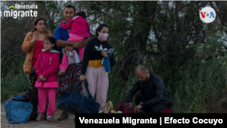 Cansancio y gratitud son los sentimientos que predominan entre los venezolanos que logran cruzar el Río Grande en busca de una nueva vida en EE. UU. [Archivo: VOA]