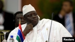 Rais wa Gambia, Yahya Jammeh. 
