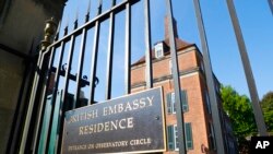 Rezidencija britanskog ambasadora u Vašingtonu.