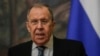 Le ministre russe des Affaires étrangères Sergueï Lavrov.