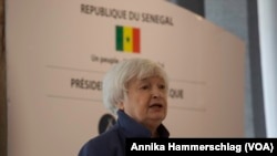Waziri wa Fedha wa Marekani Janet Yellen 