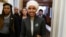 U.S. Representative Ilhan Omar, a Democrat, leaves the House chamber at the Capitol in Washington, Feb. 2, 2023. House Republicans have since voted to oust Omar from the Foreign Affairs Committee because of her past comments critical of Israel.