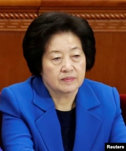 资料照：前中共中央政治局委员、国务院副总理孙春兰