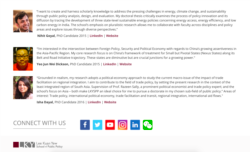 back in 2015 Yeo was phd student candidate of Lee Kuan Yew School of Public Policy at National Universty of Singapore