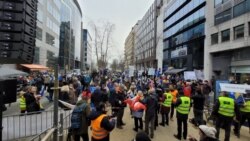 Protesti za BiH u Briselu