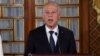 Le président tunisien Kais Saied