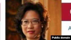 被指是中共統戰部在英國代理人的英國華人社區代表李貞駒。（資料照片）