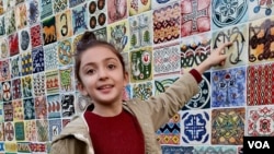 მხატვრული პანო გორში, რომლის შექმნაშიც მხატვარს USAID დაეხმარა